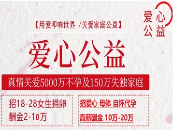 汕头捐卵助孕生子 爱心志愿者招募